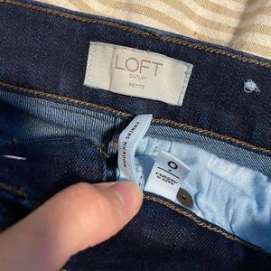 LOFT outlet petite 0 jeans